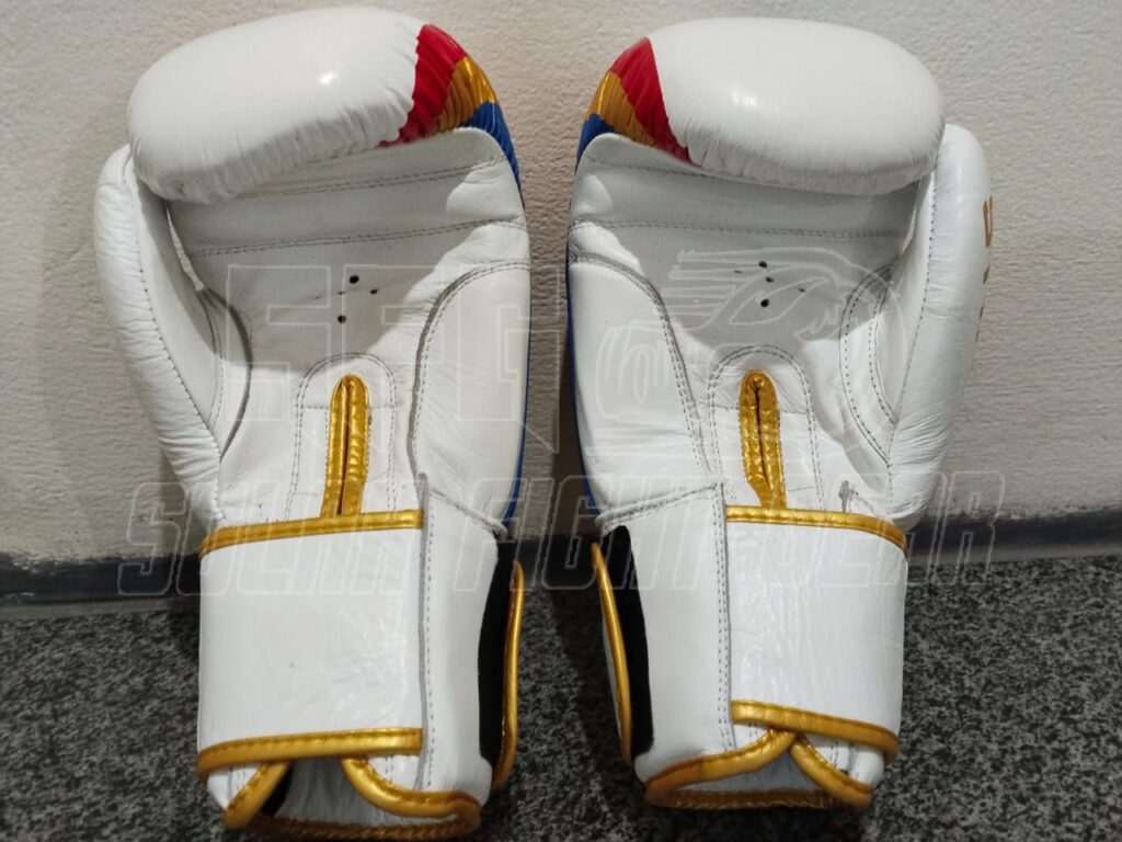 IBA boxing pair in red and white color